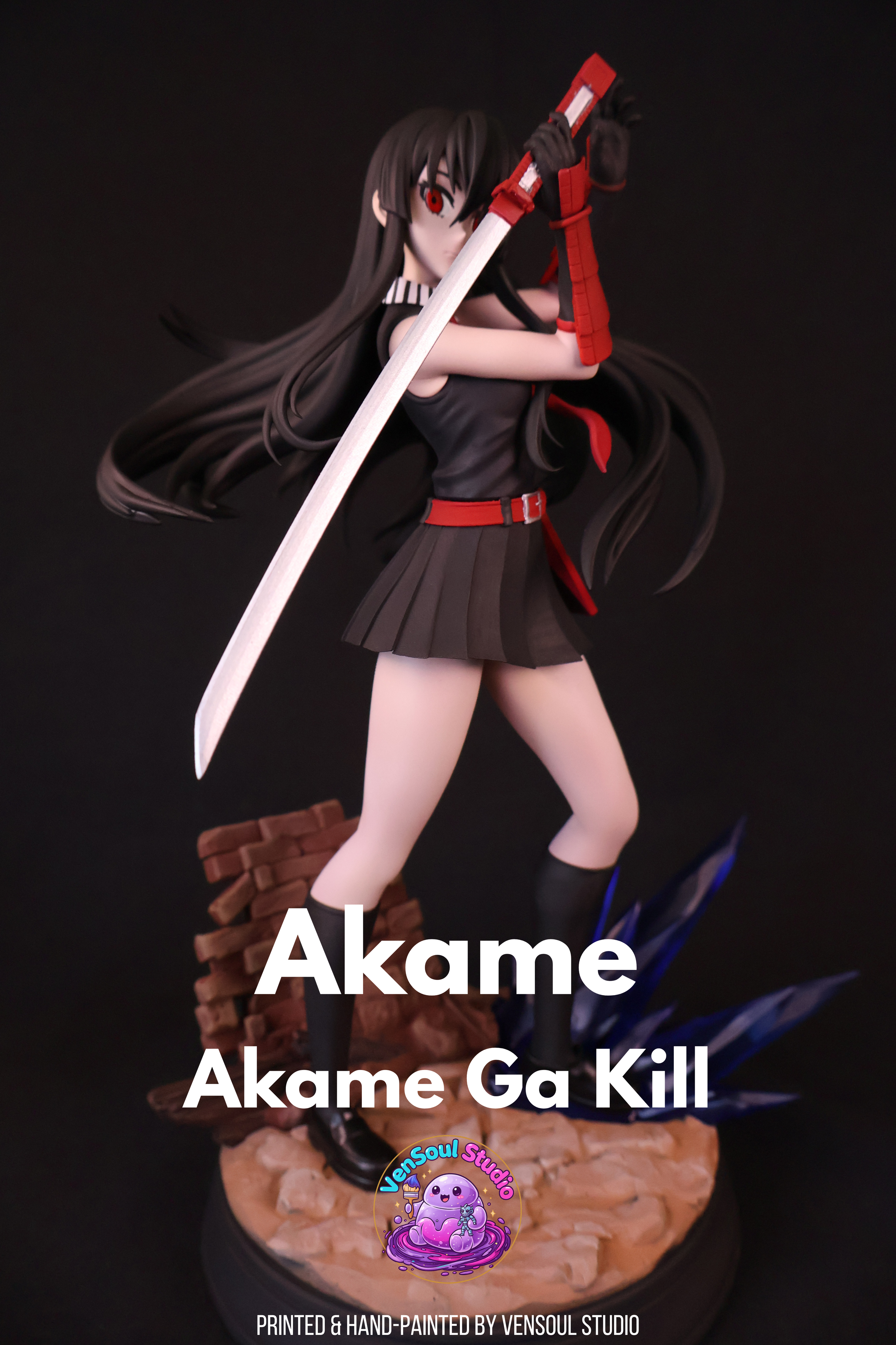 Crimson Blade Statue