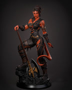 Hellfire Battleheart Warrior Statue