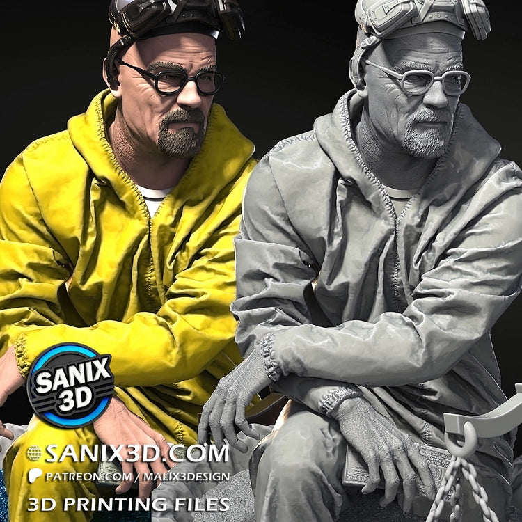Heisenberg Icon Statue
