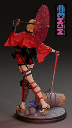The Crimson Geisha Statue