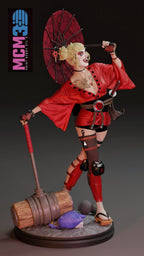 The Crimson Geisha Statue