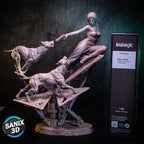 The Umbrella Survivor Statue