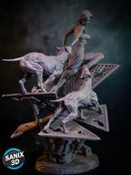 The Umbrella Survivor Statue