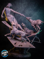 The Umbrella Survivor Statue