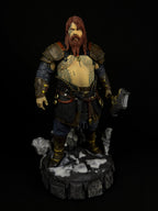 Norse Thunder God Figure