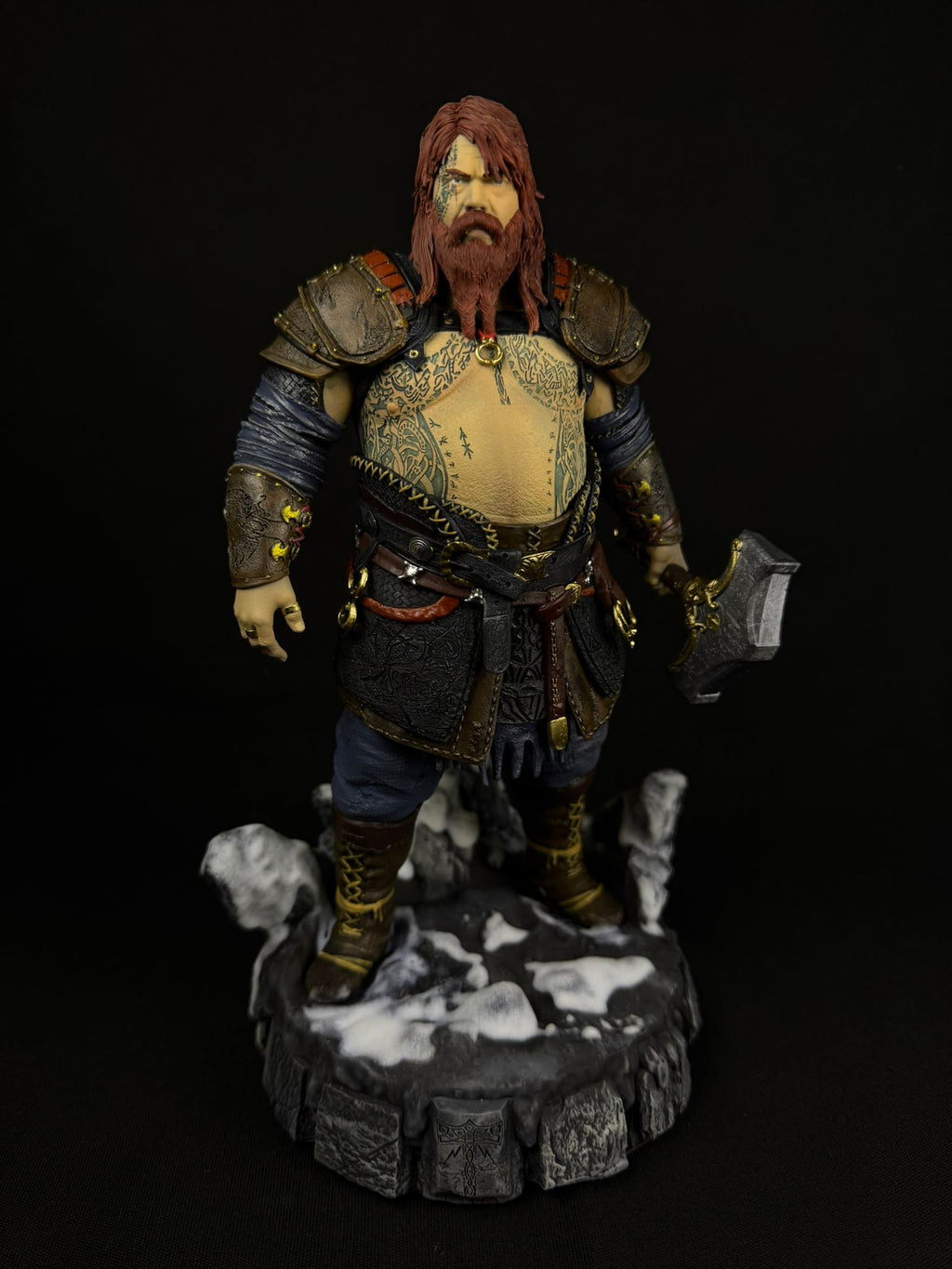 Norse Thunder God Figure