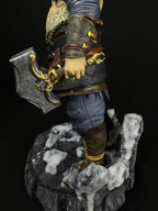 Norse Thunder God Figure