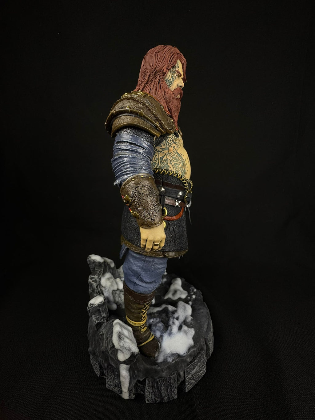 Norse Thunder God Figure