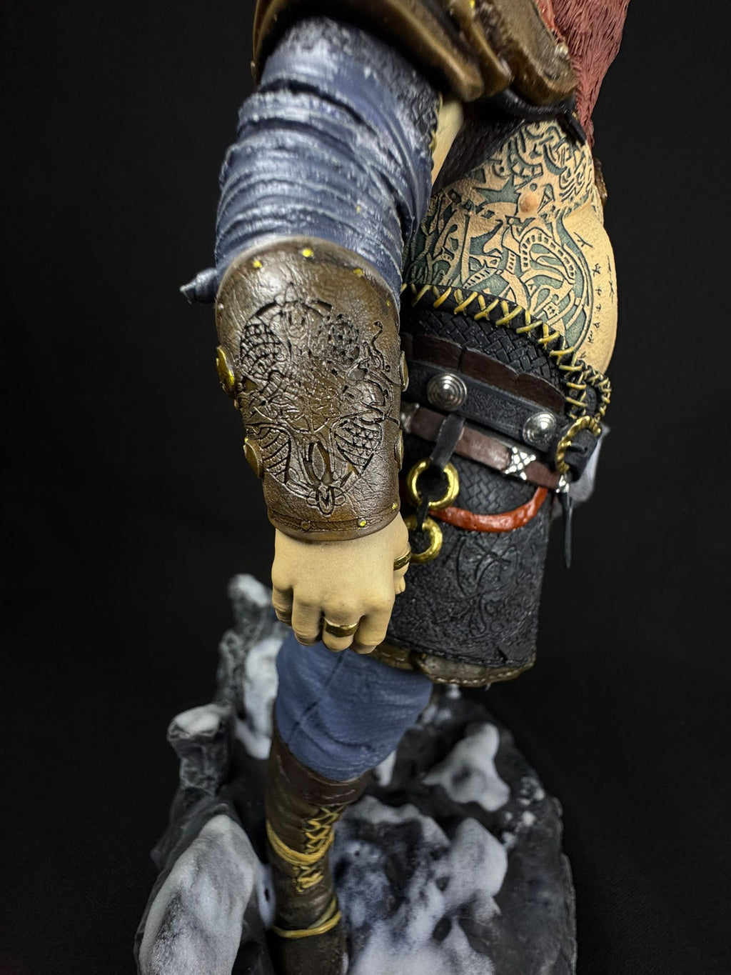 Norse Thunder God Figure