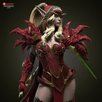 The Scarlet Blade Statue