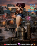 The Two-Handed Outlaw Statue
