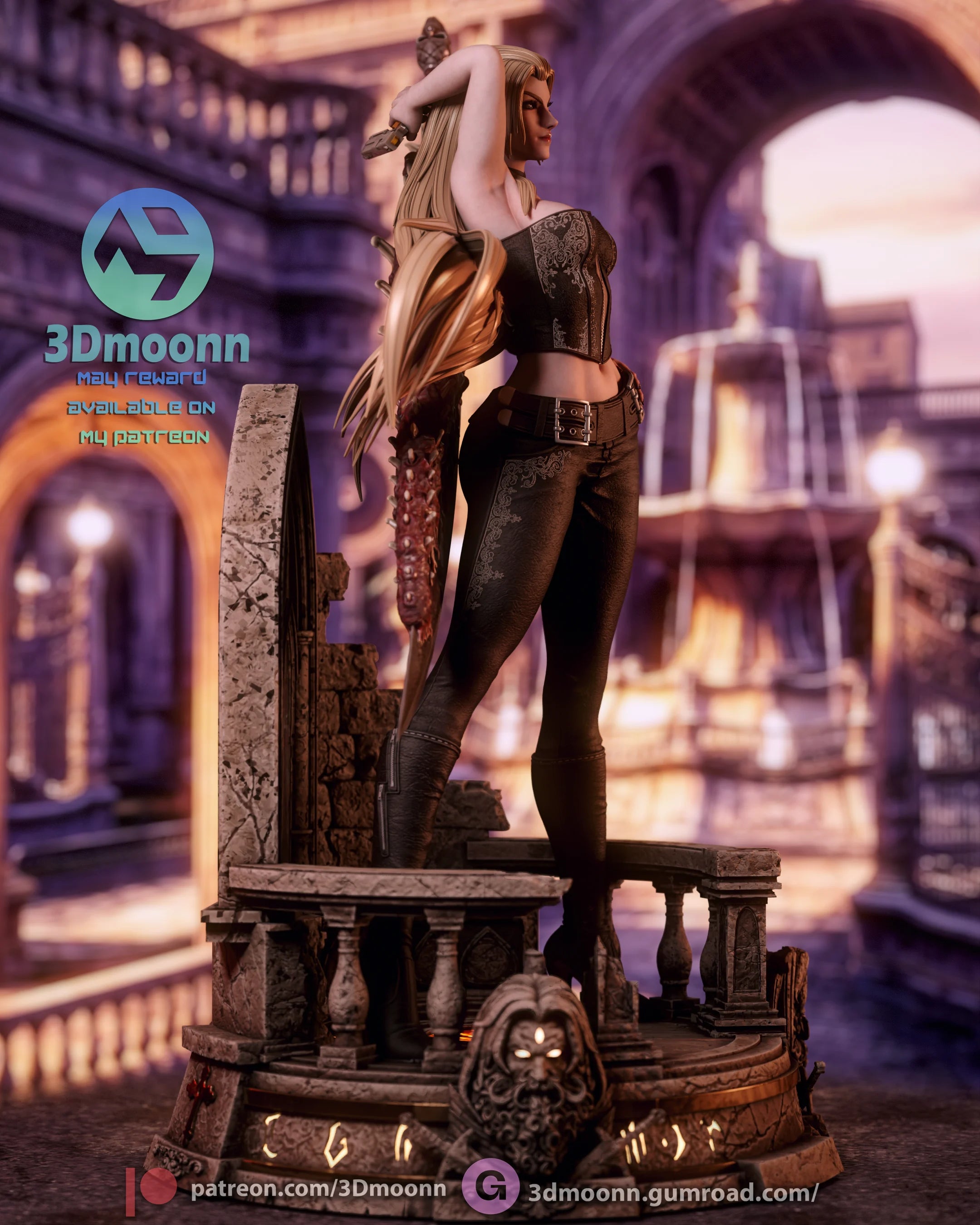Trish D.M.C. Statue