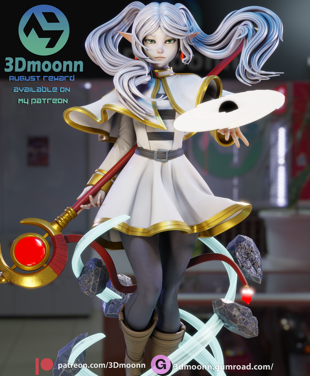 The Timeless Mage Statue