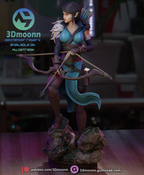 The Raven Archer Statue
