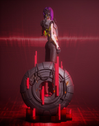 The Netrunner Statue