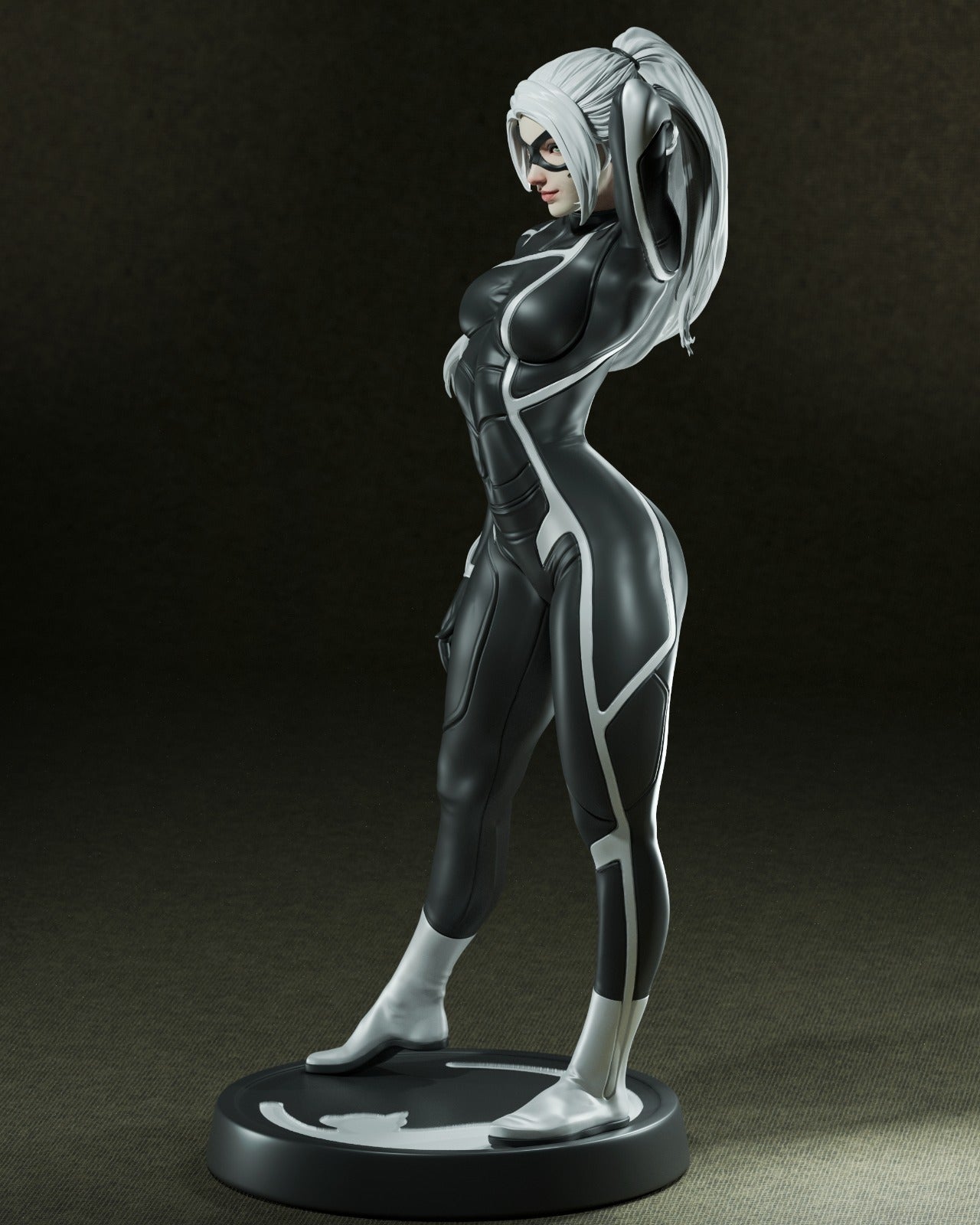 Cat Burglar Statue