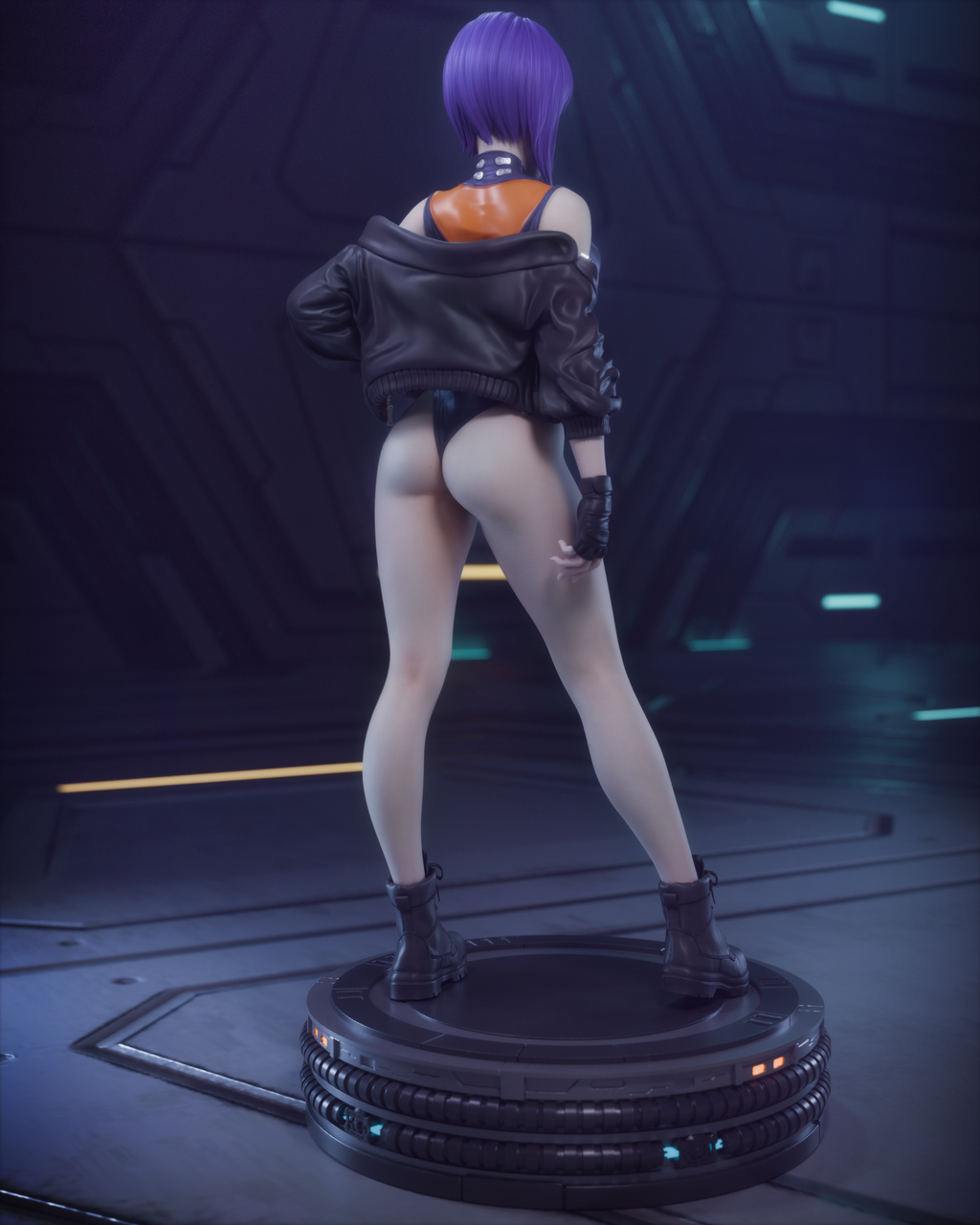 Section Nine Phantom Statue