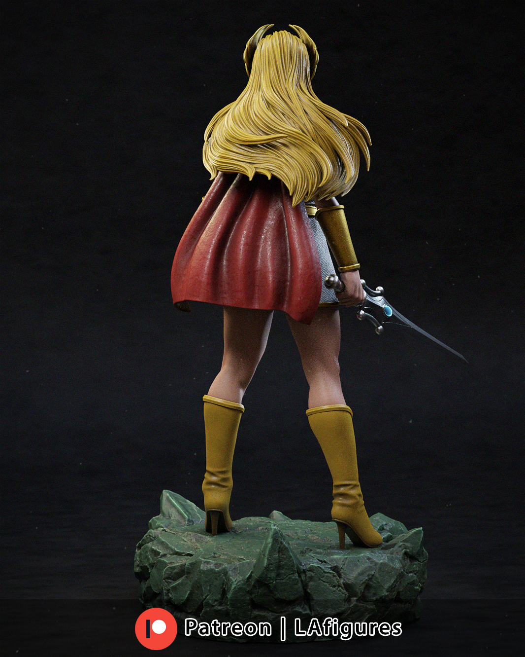 Heroic Princess Statue