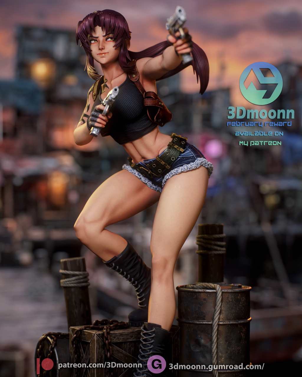 The Two-Handed Outlaw Statue