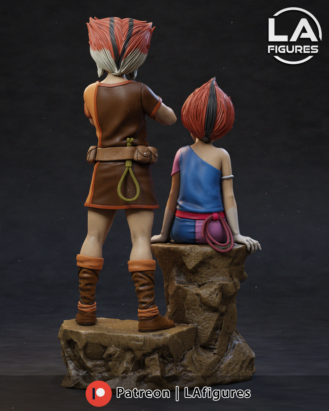 WilyKit & WilyKat Statue