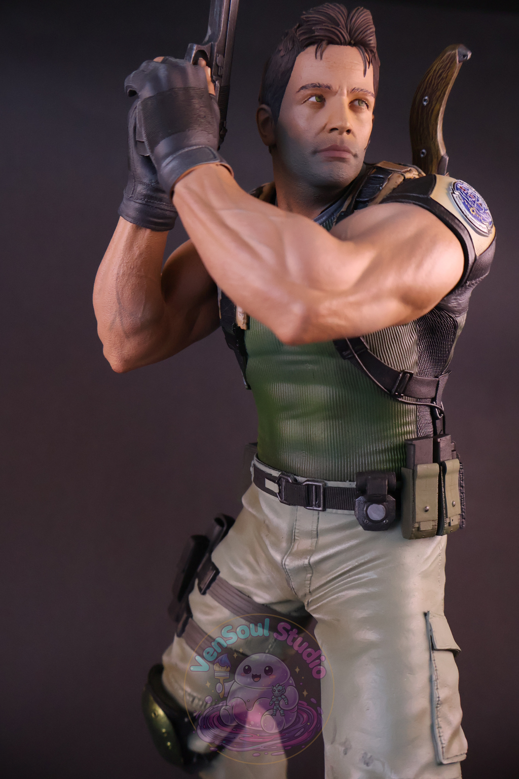 Chris Redfield Statue