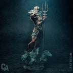 Poseidon Sea God Statue