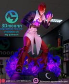 Iori Yagami Statue