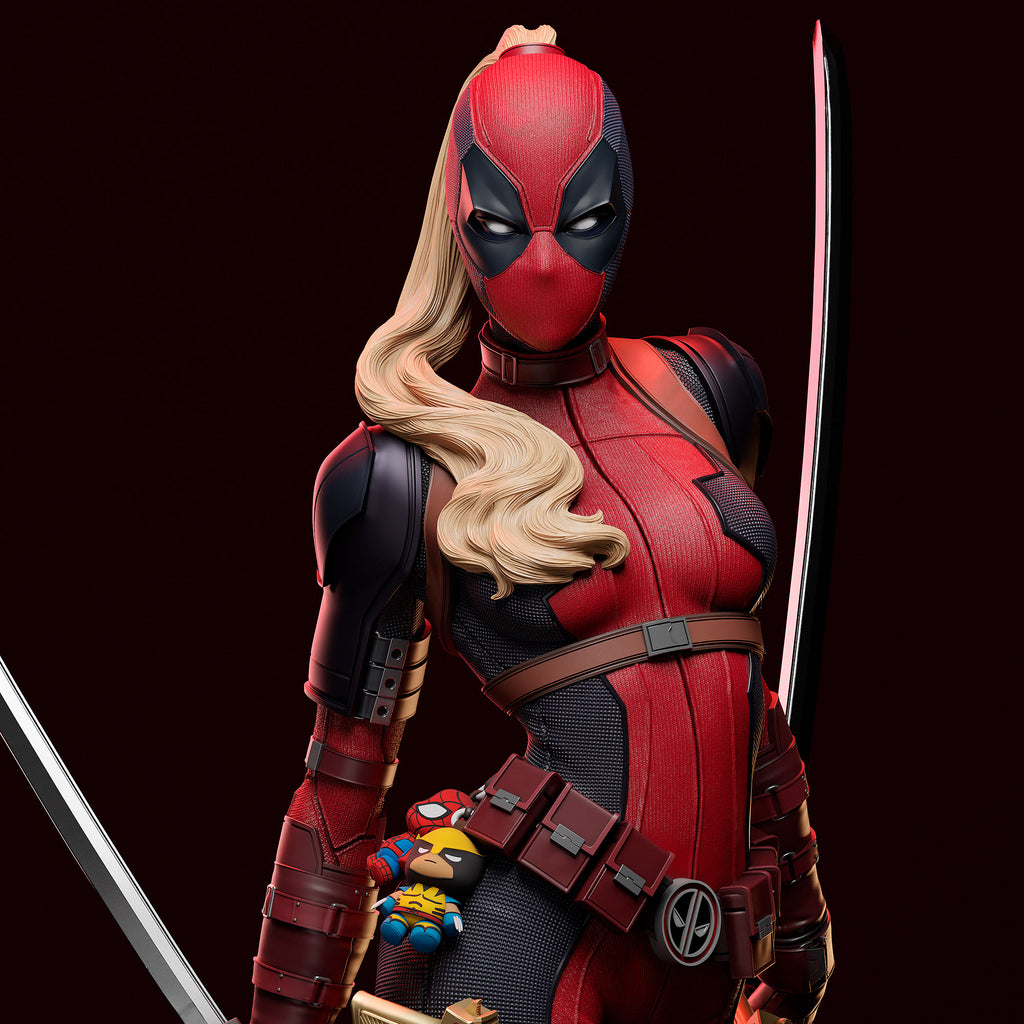 The Mercenary Heroine Statue