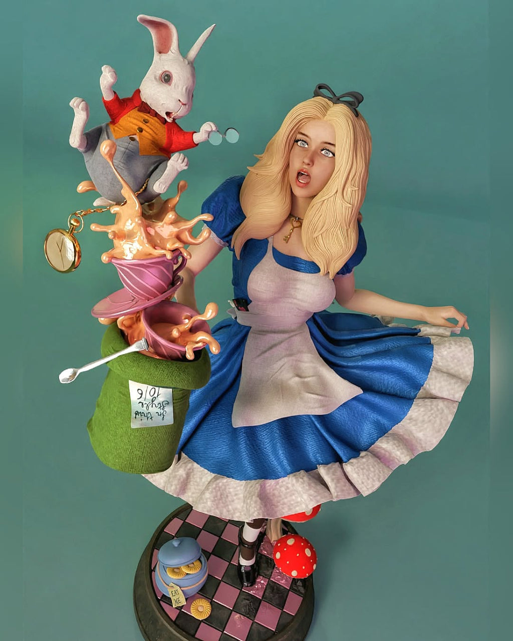 The Wonderland Girl Statue