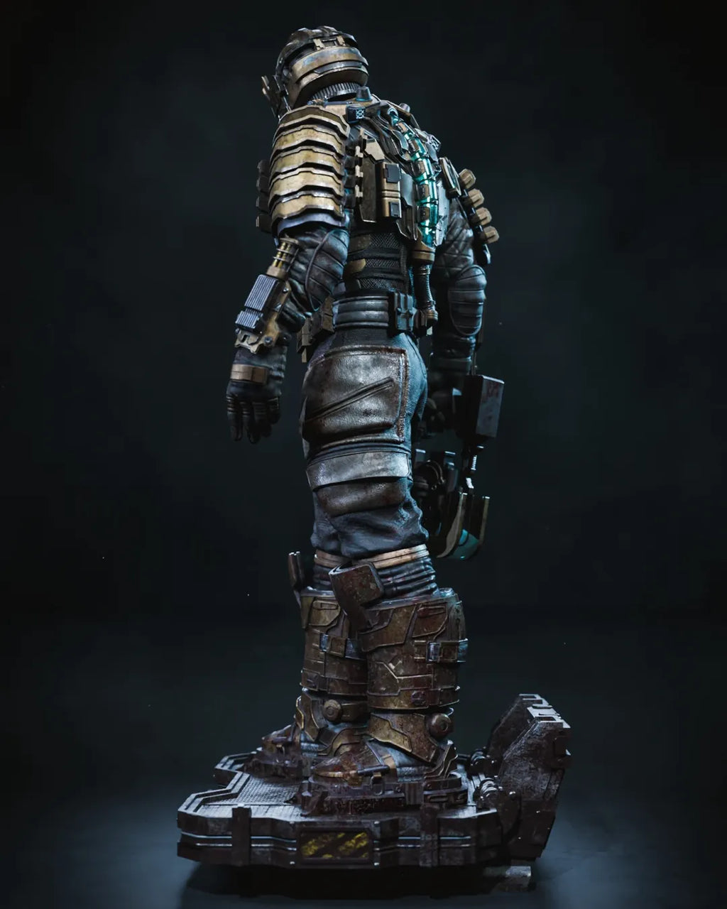Armored Space Engineer Statue