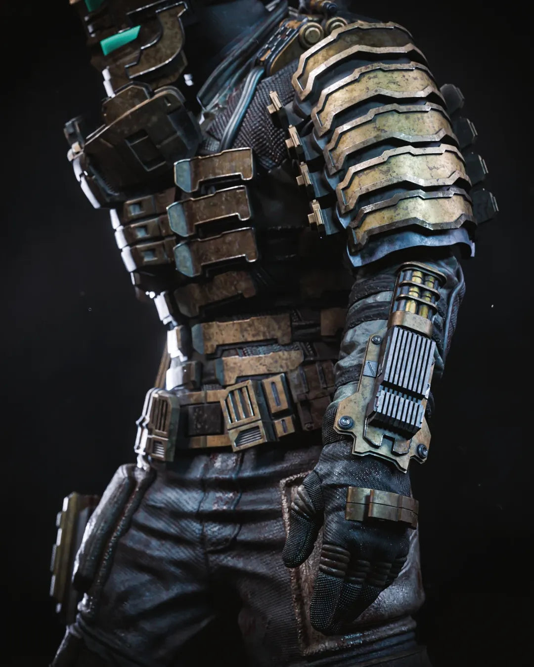 Armored Space Engineer Statue
