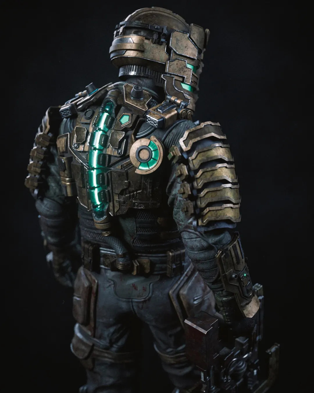 Armored Space Engineer Statue