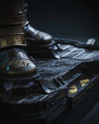 Armored Space Engineer Statue