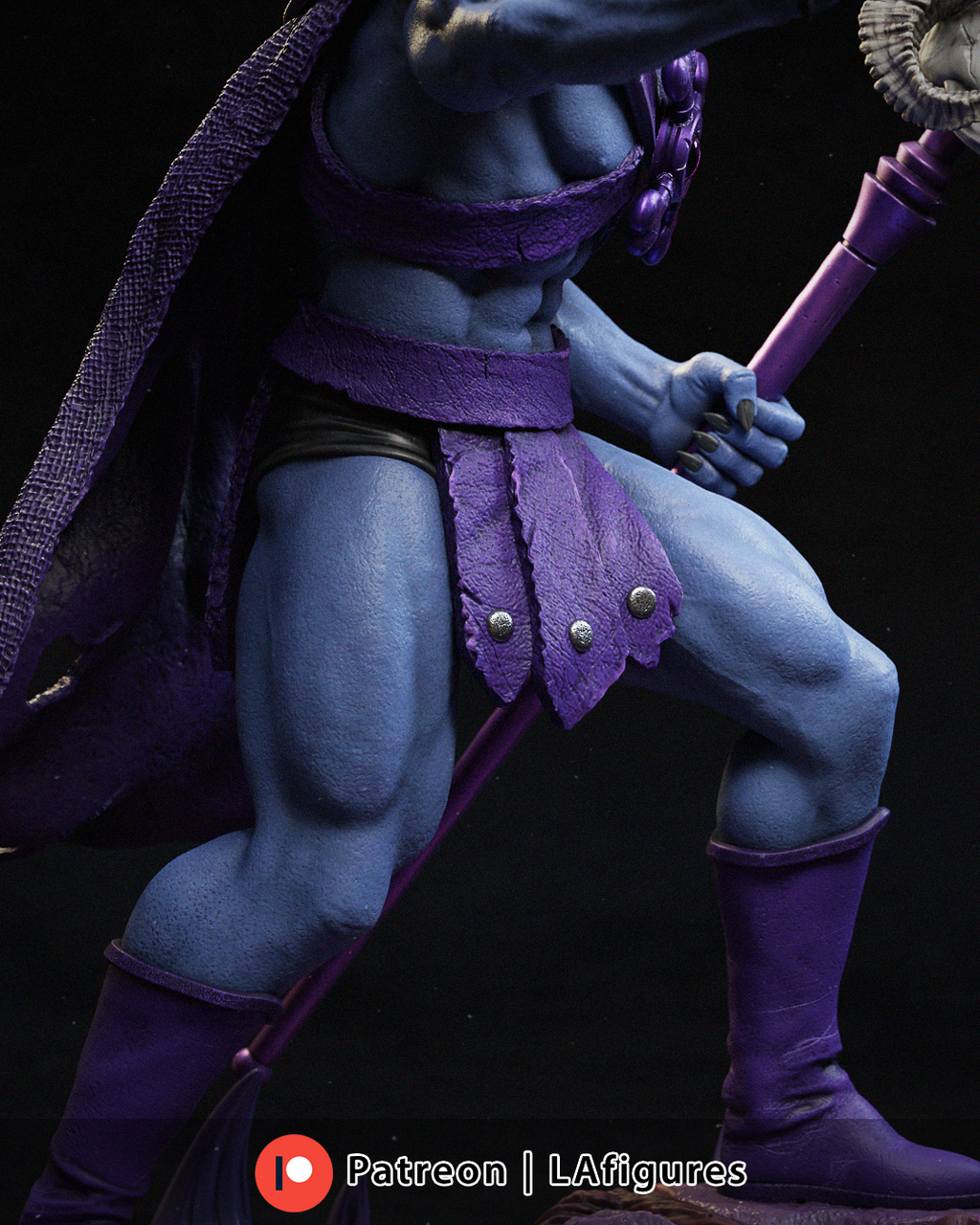 Skeletor Statue