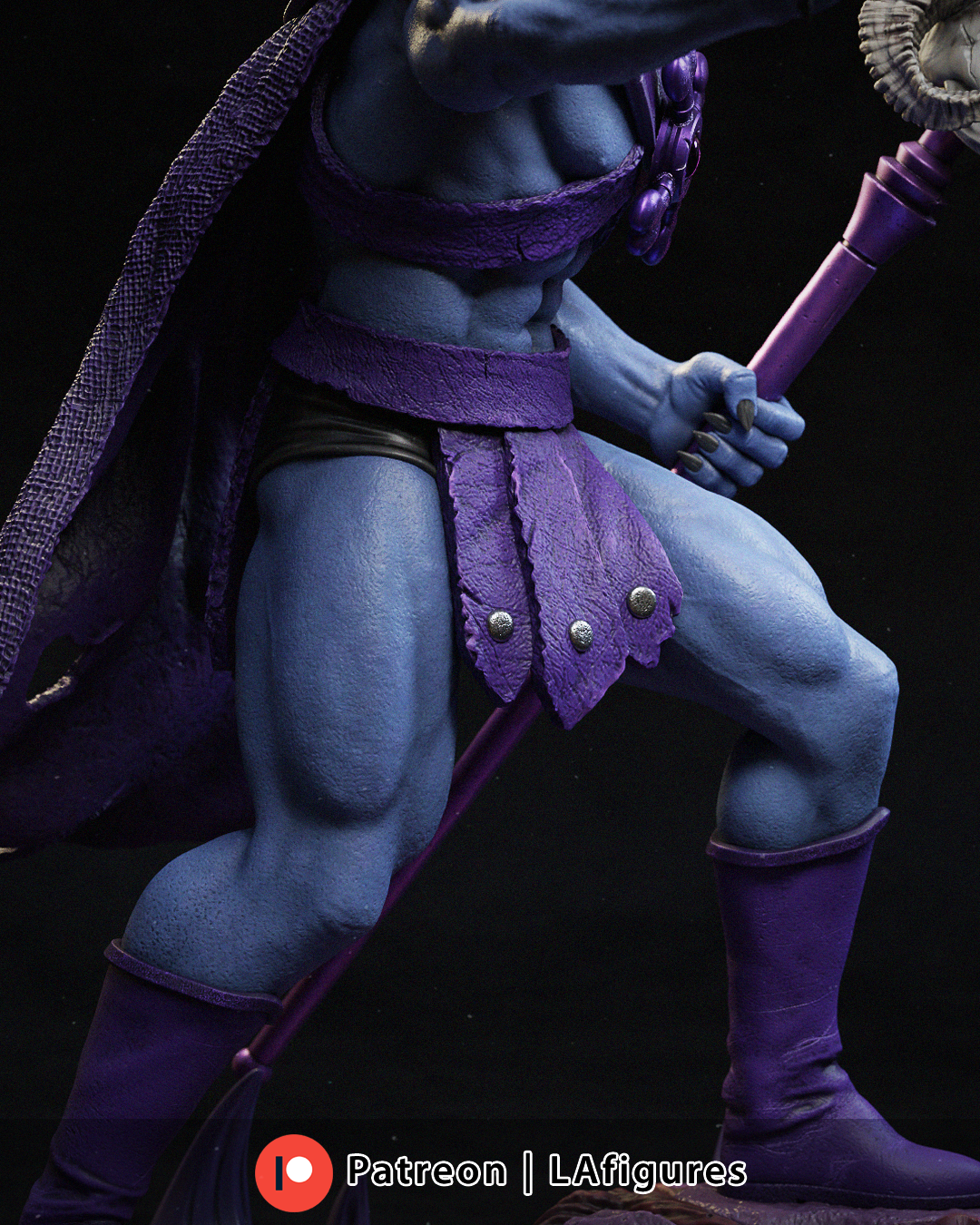 Skeletor Statue