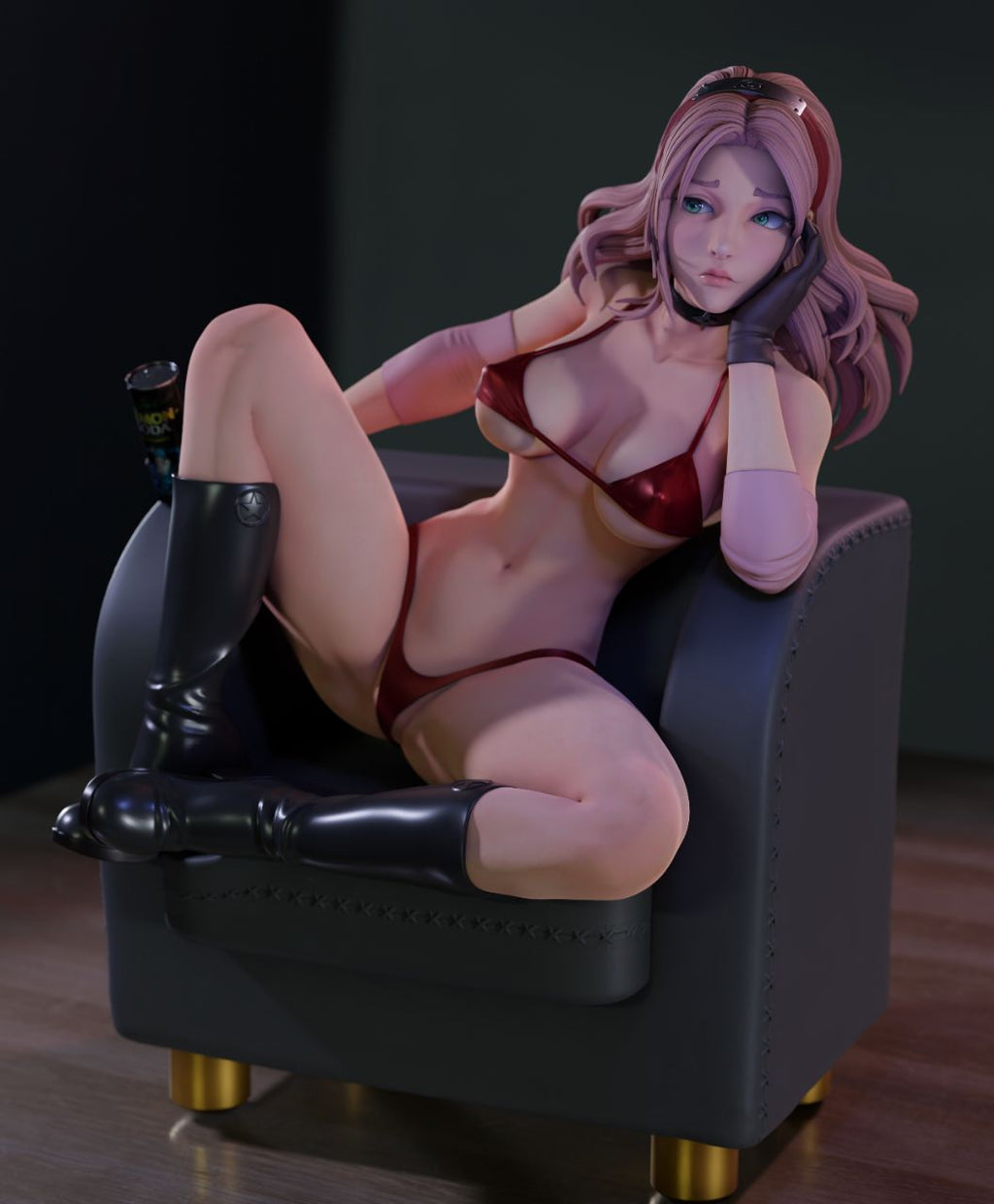 The Cherry Ninja Statue
