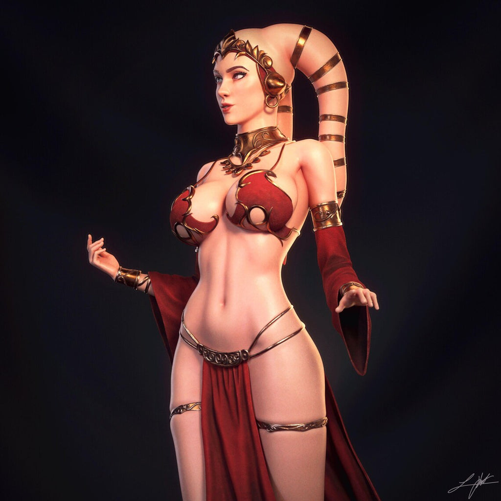 Space Hostess Statue