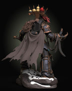 Chaos Warmaster Statue