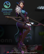 The Raven Archer Statue