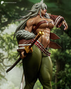 Sword King Fang Statue