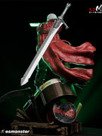 Crimson Devil Hunter Statue