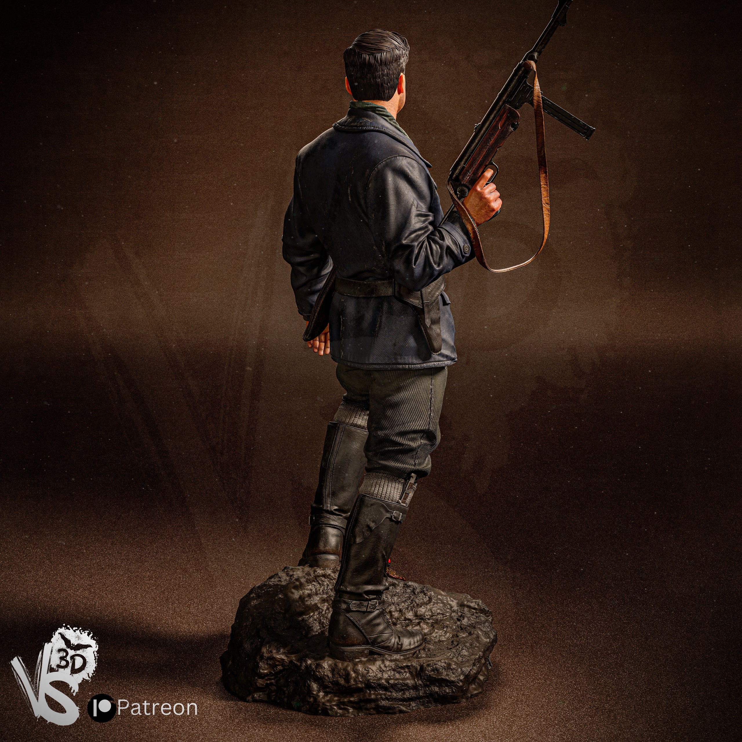 Aldo Raine Statue