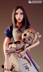Wonderland Asylum Statue