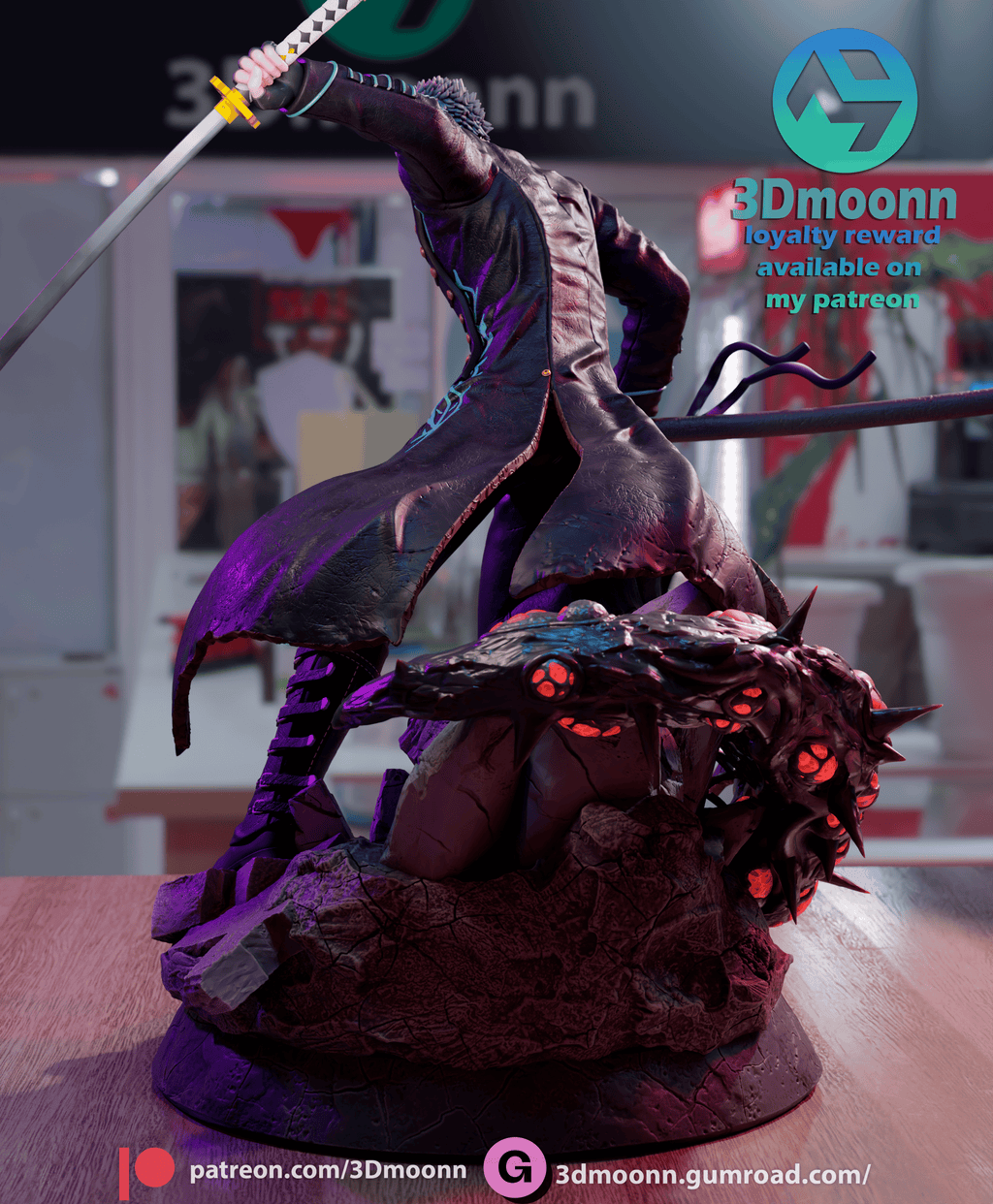 Vergil Statue