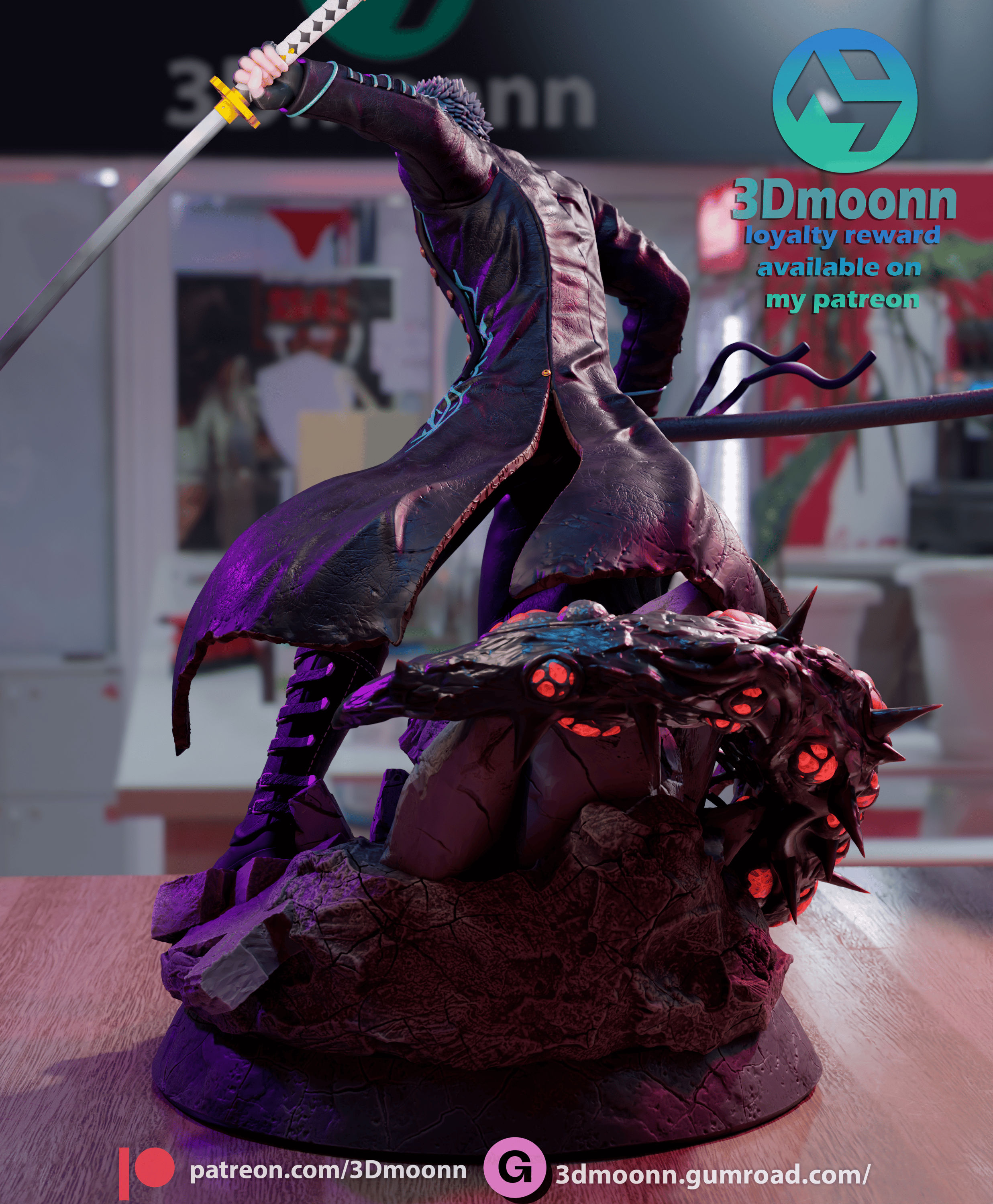Vergil Statue