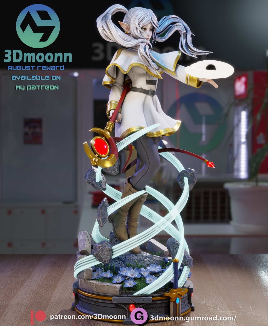 The Timeless Mage Statue