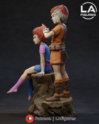 WilyKit & WilyKat Statue