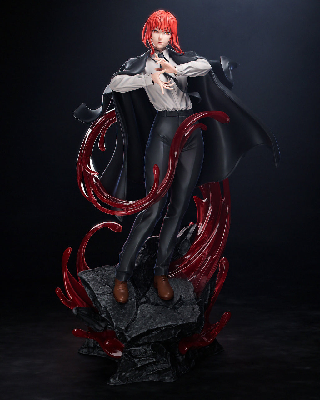 Red Devil Hunter Statue