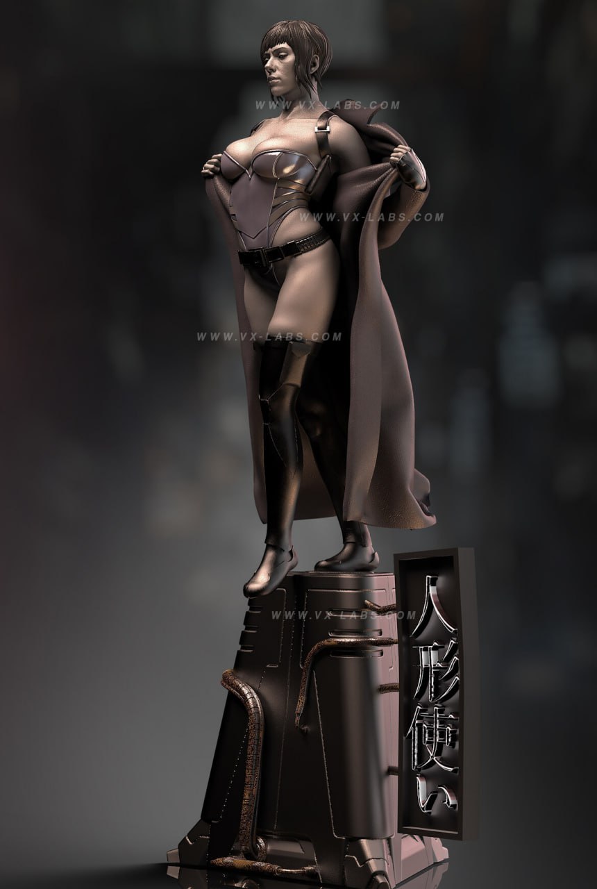 Major Motoko Statue