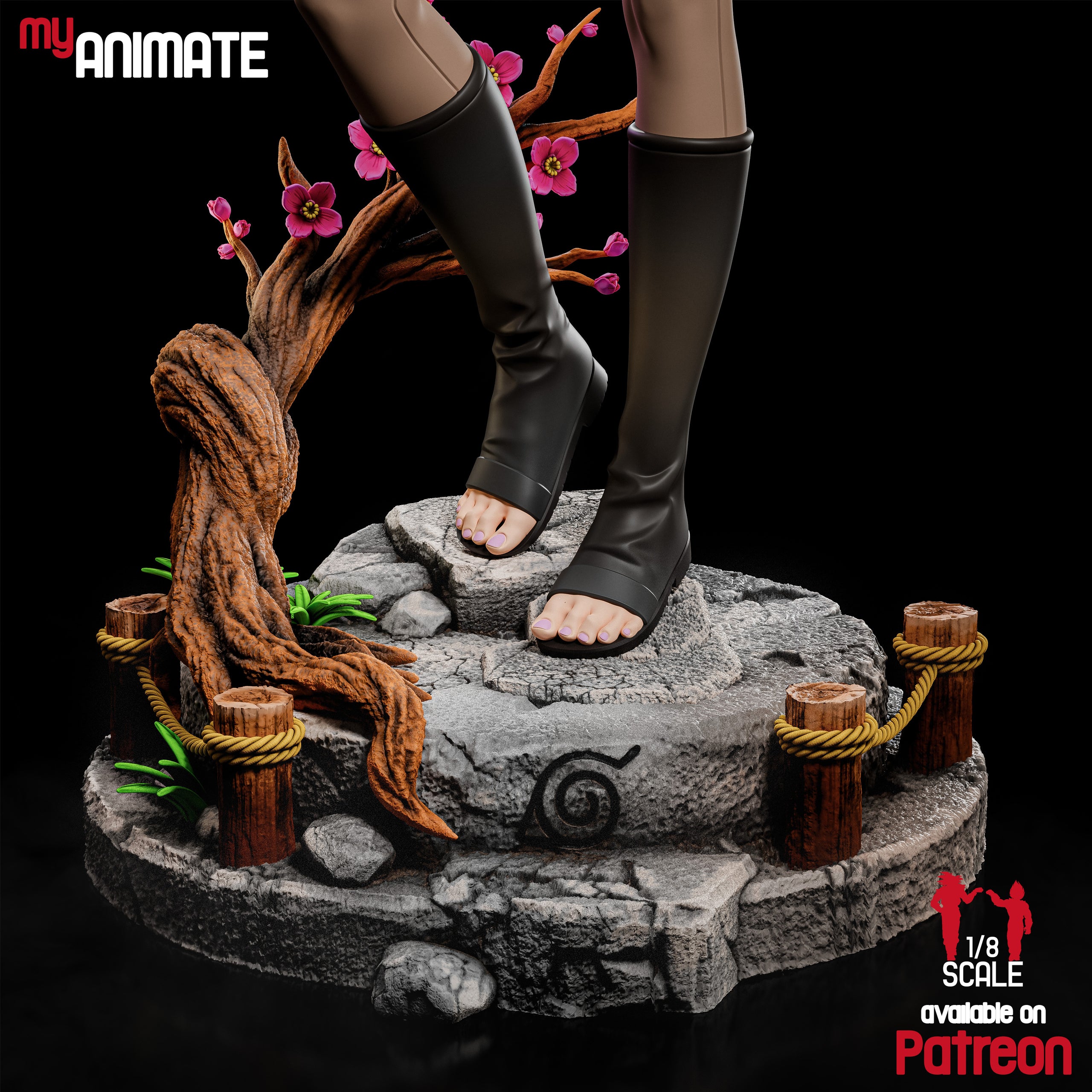 The Lavender Heiress Statue